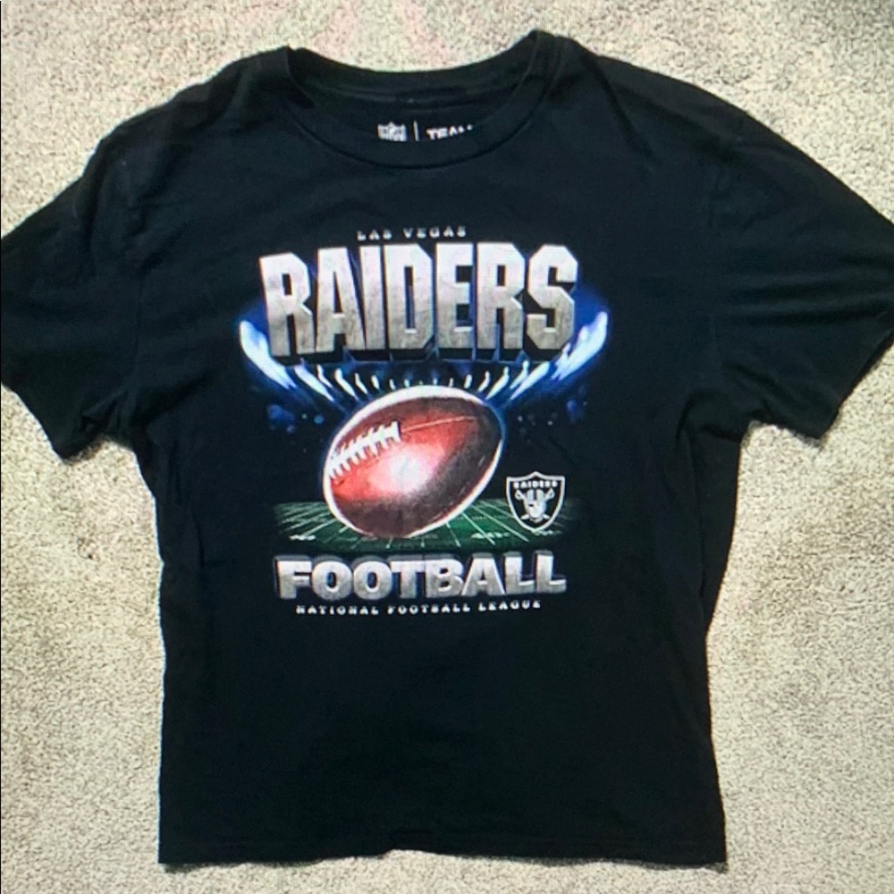 NFL Black Raiders Short Sleeve Tee